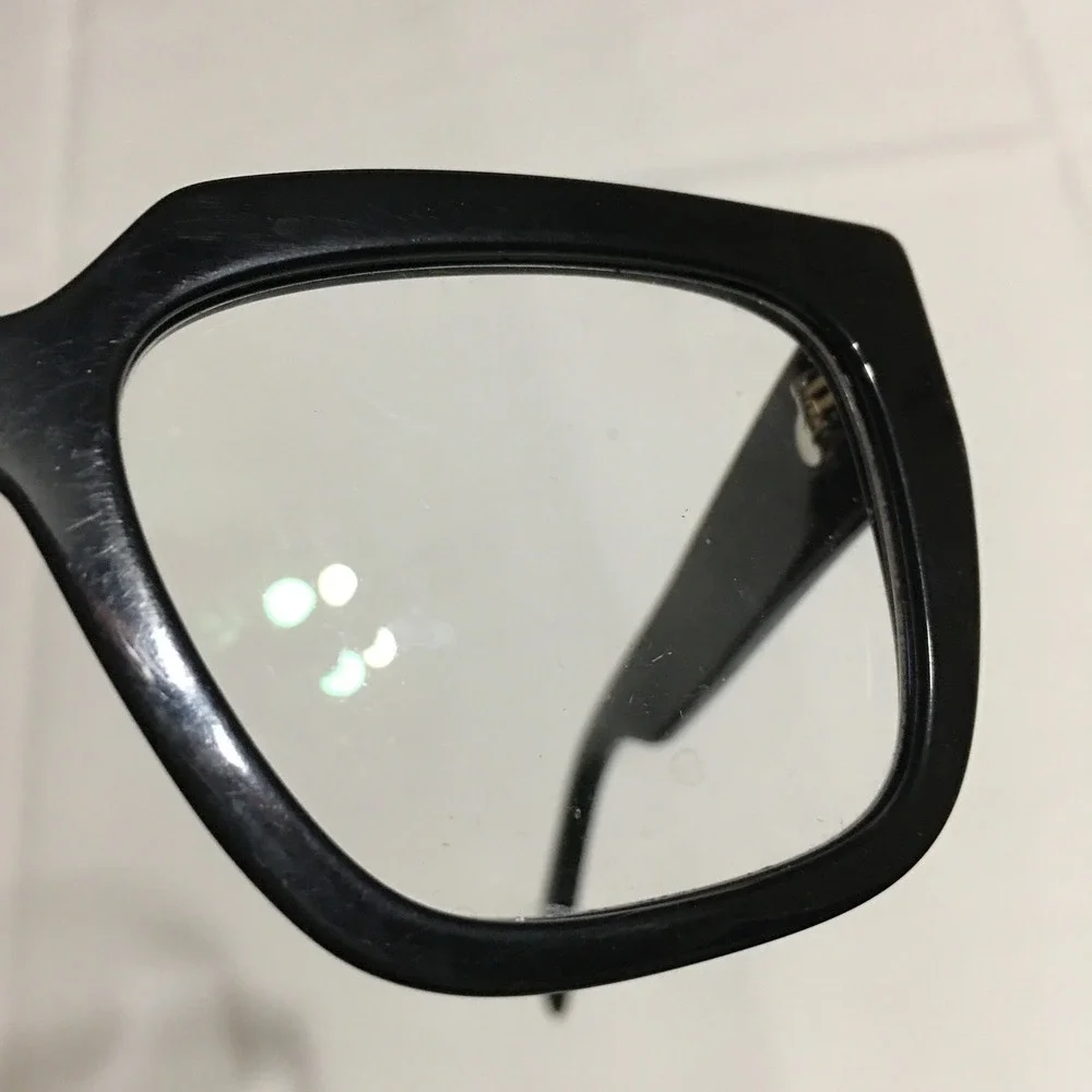 PRADA VPR A03 16K-1O1 140 Black Eyeglasses 52-18 Frame Only